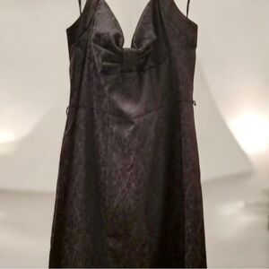 NWOT  Black Halter Dress